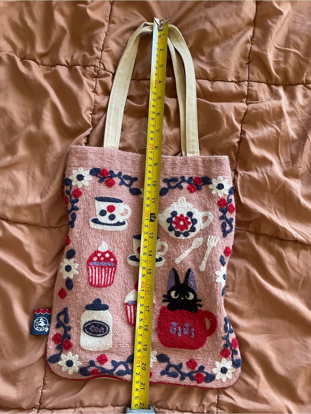 Kiki’s Delivery Service Mini Tote Bag with Embroidery - Picture 6 of 6